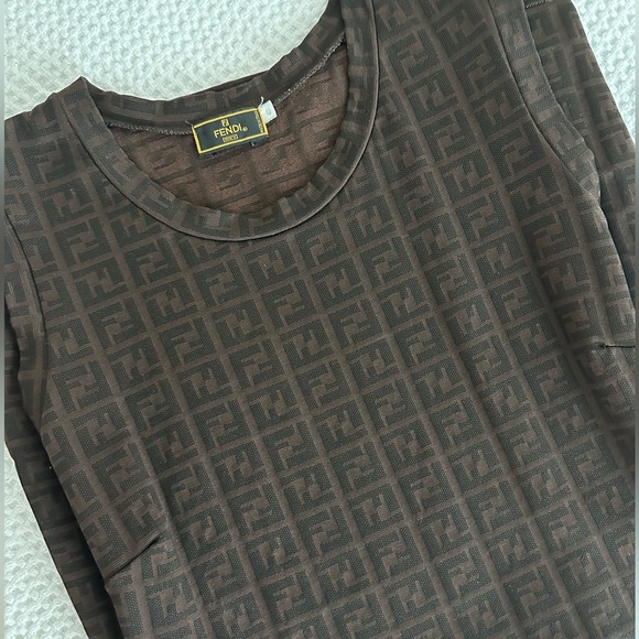 Fendi Monogram Logo Dress - Picture 3 of 4